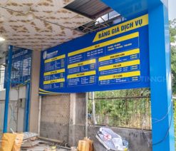 bảng hiệu trung tâm bảo dưỡng xe
