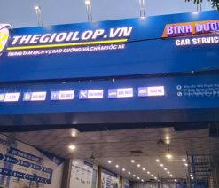 bảng hiệu trung tâm bảo dưỡng xe