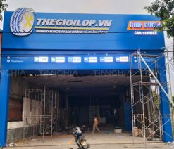 bảng hiệu trung tâm bảo dưỡng xe