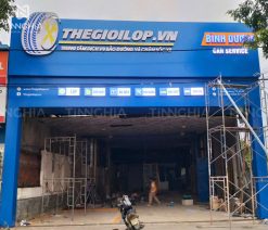 bảng hiệu trung tâm bảo dưỡng xe