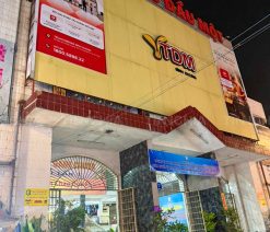 Làm bảng hiệu khung sắt căng bạt