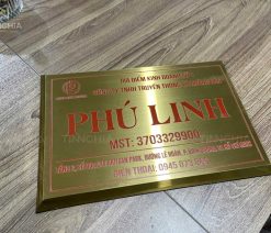 làm biển hiệu inox ăn mòn cho công ty