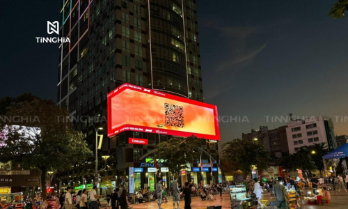Thi công màn hình LED quảng cáo ngoài trời